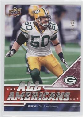 2009 Upper Deck Draft Edition - [Base] - Burgundy #290 - All Americans - A.J. Hawk /75