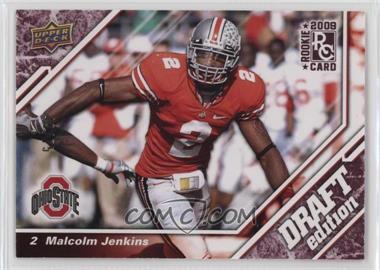 2009 Upper Deck Draft Edition - [Base] - Burgundy #71 - Malcolm Jenkins /75