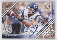 Donald Brown #/50