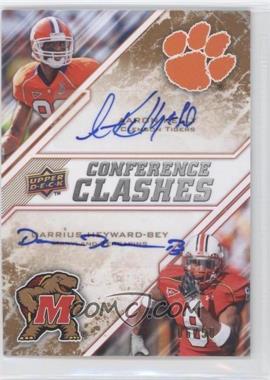 2009 Upper Deck Draft Edition - [Base] - Copper Autographs #256 - Conference Clashes - Aaron Kelly, Darrius Heyward-Bey /50