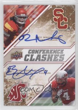 2009 Upper Deck Draft Edition - [Base] - Copper Autographs #265 - Conference Clashes - Rey Maualuga, Brandon Gibson /50