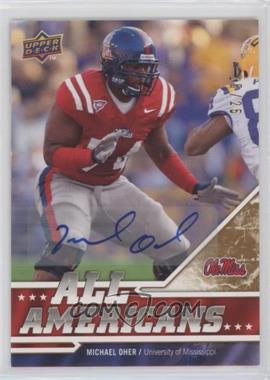 2009 Upper Deck Draft Edition - [Base] - Copper Autographs #279 - All Americans - Michael Oher /25