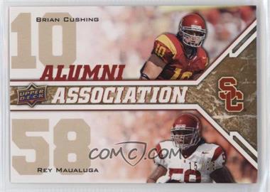 2009 Upper Deck Draft Edition - [Base] - Copper #245 - Alumni Association - Brian Cushing, Rey Maualuga /25