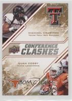 Conference Clashes - Michael Crabtree, Quan Cosby #/25