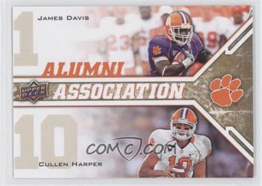 2009 Upper Deck Draft Edition - [Base] - Gold #237 - Alumni Association - James Davis, Cullen Harper /1