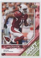 Draft History - Larry Fitzgerald #/350