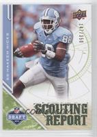 Scouting Report - Hakeem Nicks #/350