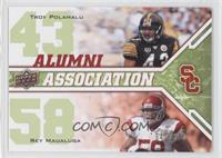 Alumni Association - Rey Maualuga, Troy Polamalu #/350