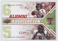 Alumni Association - Wes Welker, Michael Crabtree #/350