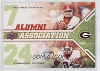 Alumni Association - Matthew Stafford, Knowshon Moreno #/350