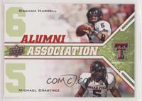 Alumni Association - Graham Harrell, Michael Crabtree #/350