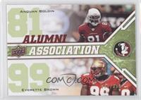 Alumni Association - Anquan Boldin, Everette Brown #/350