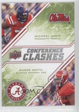 2009 Upper Deck Draft Edition - [Base] - Green #262 - Conference Clashes - Michael Oher, Andre Smith /350