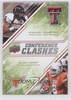 Conference Clashes - Michael Crabtree, Quan Cosby #/350