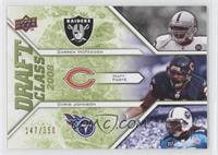 Draft Class - Darren McFadden, Matt Forte, Chris Johnson #/350