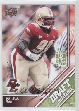 2009 Upper Deck Draft Edition - [Base] - Green #93 - B.J. Raji /350