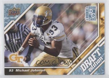 2009 Upper Deck Draft Edition - [Base] - Platinum #5 - Michael Johnson /10