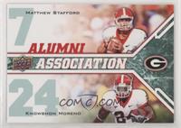 Alumni Association - Matthew Stafford, Knowshon Moreno