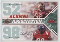 Alumni Association - Patrick Willis, Peria Jerry