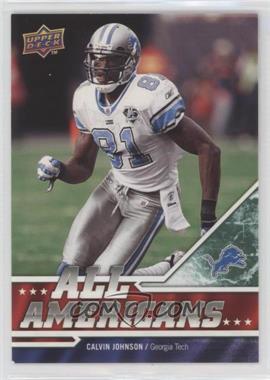 2009 Upper Deck Draft Edition - [Base] - Retail Dark Green #288 - All Americans - Calvin Johnson