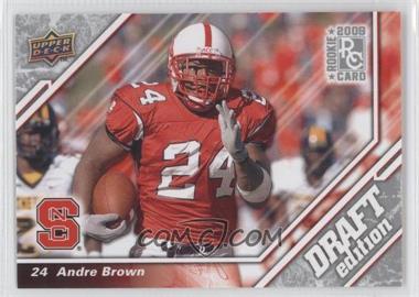 2009 Upper Deck Draft Edition - [Base] #130 - Andre Brown