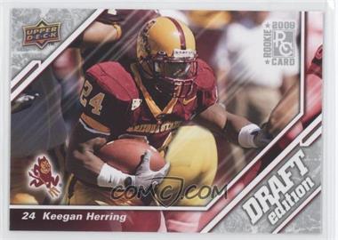 2009 Upper Deck Draft Edition - [Base] #132 - Keegan Herring