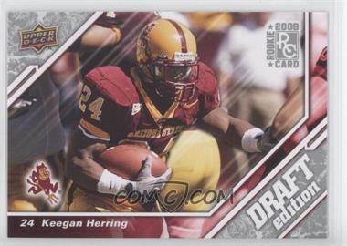 2009 Upper Deck Draft Edition - [Base] #132 - Keegan Herring