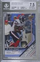 Draft History - Andre Johnson [BGS 7 NEAR MINT]