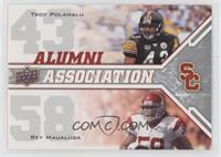 Alumni Association - Rey Maualuga, Troy Polamalu