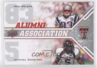 Alumni Association - Wes Welker, Michael Crabtree