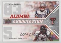 Alumni Association - Wes Welker, Michael Crabtree