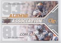 Alumni Association - Michael Johnson, Calvin Johnson