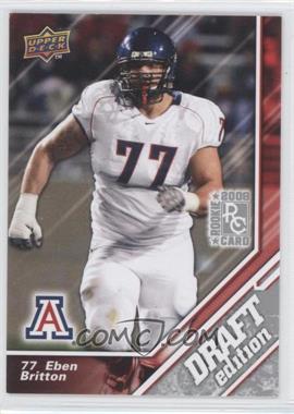 2009 Upper Deck Draft Edition - [Base] #97 - Eben Britton