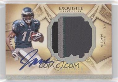 2009 Upper Deck Exquisite Collection - [Base] - Silver Holofoil #161 - Rookie Signature Patch - Jeremy Maclin /99