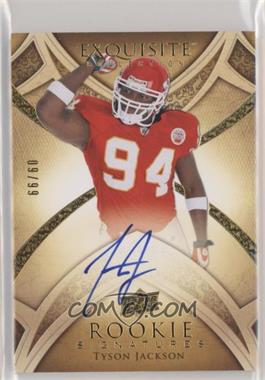 2009 Upper Deck Exquisite Collection - [Base] #113 - Rookie Signatures - Tyson Jackson /99