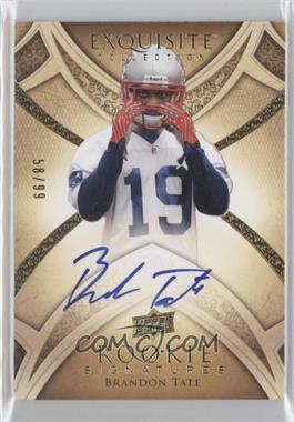 2009 Upper Deck Exquisite Collection - [Base] #114 - Rookie Signatures - Brandon Tate /99