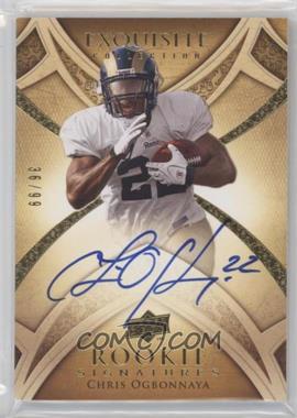 2009 Upper Deck Exquisite Collection - [Base] #159 - Rookie Signatures - Chris Ogbonnaya /99