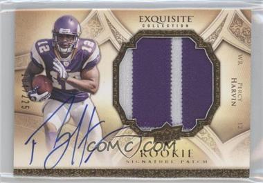 2009 Upper Deck Exquisite Collection - [Base] #162 - Rookie Signature Patch - Percy Harvin /225