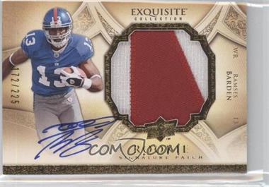 2009 Upper Deck Exquisite Collection - [Base] #165 - Rookie Signature Patch - Ramses Barden /225