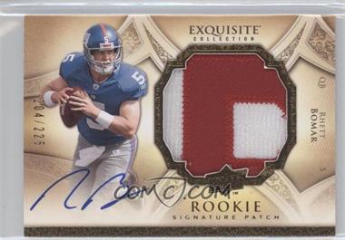 2009 Upper Deck Exquisite Collection - [Base] #166 - Rookie Signature Patch - Rhett Bomar /225