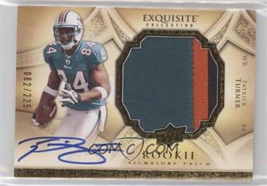2009 Upper Deck Exquisite Collection - [Base] #182 - Rookie Signature Patch - Patrick Turner /225