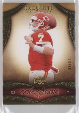 2009 Upper Deck Exquisite Collection - [Base] #25 - Matt Cassel /80