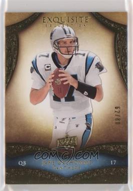 2009 Upper Deck Exquisite Collection - [Base] #27 - Jake Delhomme /80