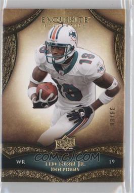 2009 Upper Deck Exquisite Collection - [Base] #61 - Ted Ginn Jr. /80