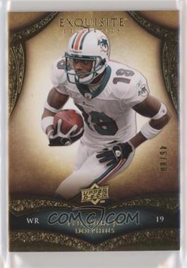 2009 Upper Deck Exquisite Collection - [Base] #61 - Ted Ginn Jr. /80