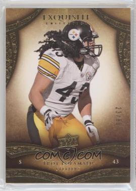 2009 Upper Deck Exquisite Collection - [Base] #63 - Troy Polamalu /80