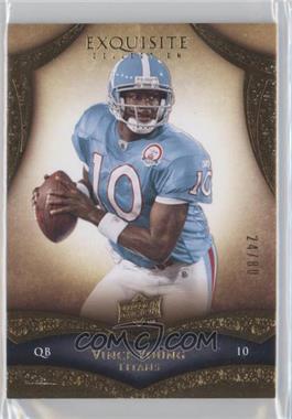 2009 Upper Deck Exquisite Collection - [Base] #86 - Vince Young /80