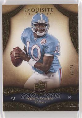 2009 Upper Deck Exquisite Collection - [Base] #86 - Vince Young /80