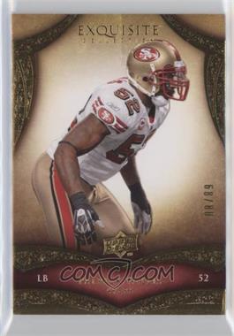 2009 Upper Deck Exquisite Collection - [Base] #87 - Patrick Willis /80 [EX to NM]