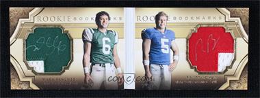2009 Upper Deck Exquisite Collection - Rookie Bookmarks #BM-BS - Rhett Bomar, Mark Sanchez /35 [EX to NM]